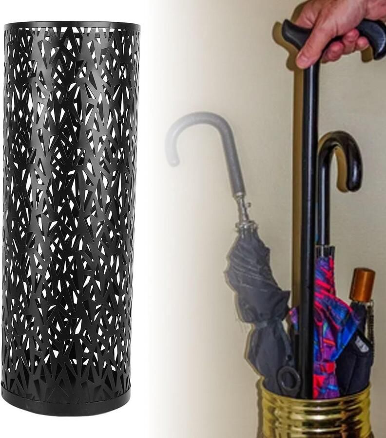 Stunq Stijlvolle en stevige metalen parapluhouder voor entree en kantoor