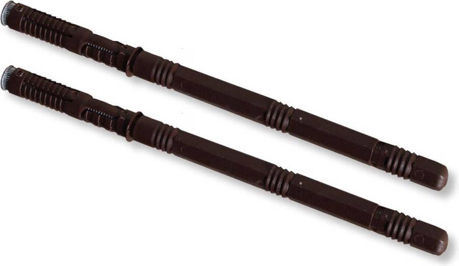 Stylingathome Blinde bevestiging voor Wandplank Blinde plankdragers Type L Ø9mm complete Set van 2 15kg draagkracht per muursteun Massieve Muur - Foto 2