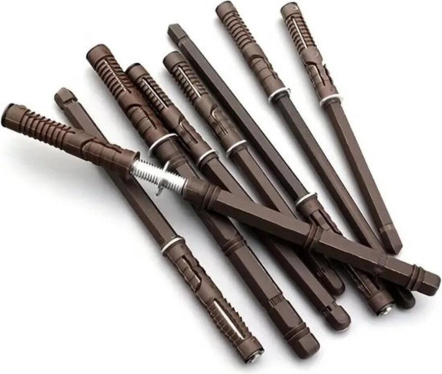 Stylingathome Blinde Plankdragers Type L Ø10mm Set van 2 Voor Zwevende Wandplanken Onzichtbare plankdragers 30kg draagkracht per muursteun Massieve Muur