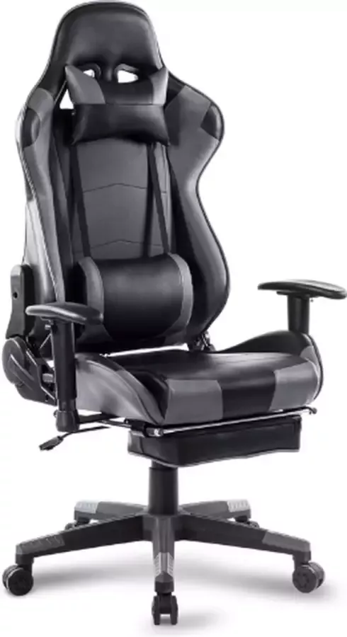 Subcombines Gaming stoel – Compacte Bureau stoel – Gaming accessoires – Nek en rug kussen – Comfortabele zitting – Verstelbaar – Ergonomische bureaustoel