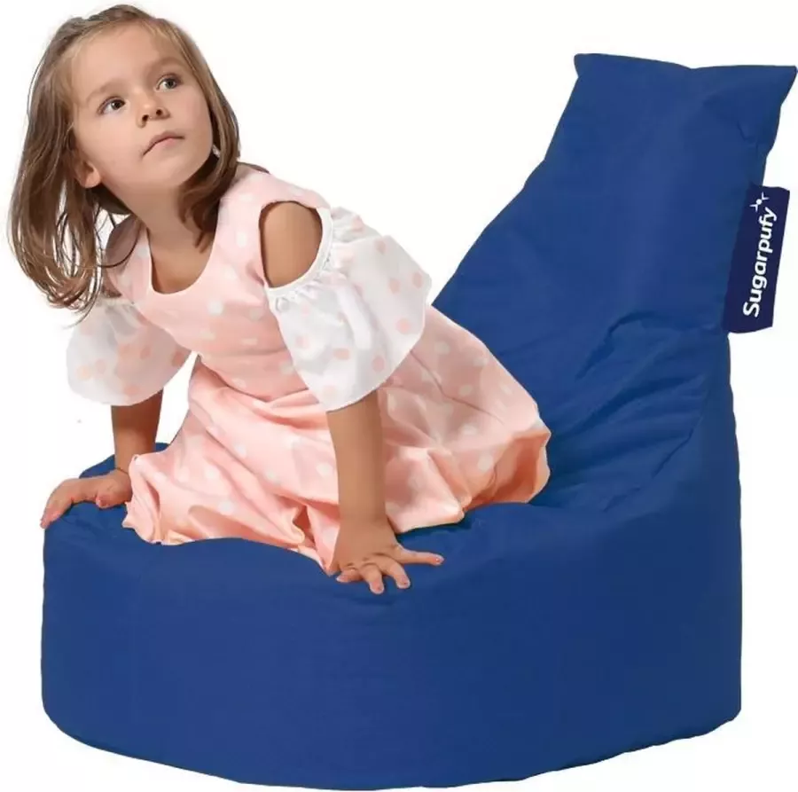 Sugarpufy Gamer Zitzak Kids Waterafstotend Blauw