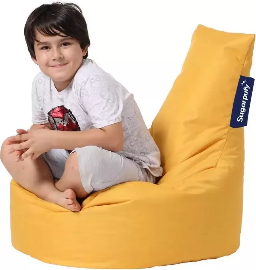 Sugarpufy Gamer Zitzak Kids Waterafstotend Geel
