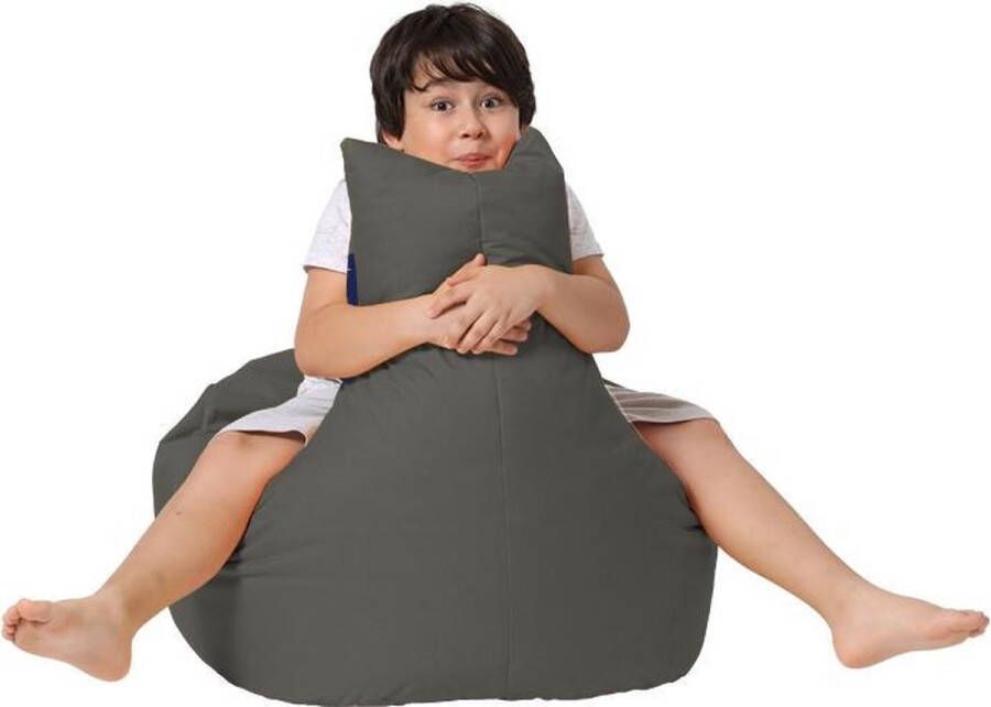 Sugarpufy Gamer Zitzak Kids Waterafstotend Grijs - Foto 2