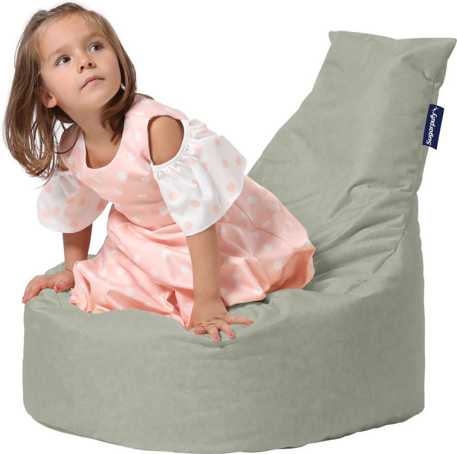 Sugarpufy Gamer Zitzak Kids Waterafstotend Grijs