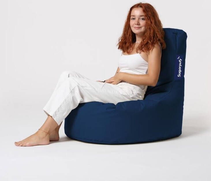 Sugarpufy Gamer Zitzak Teens Waterafstotend Donker Blauw