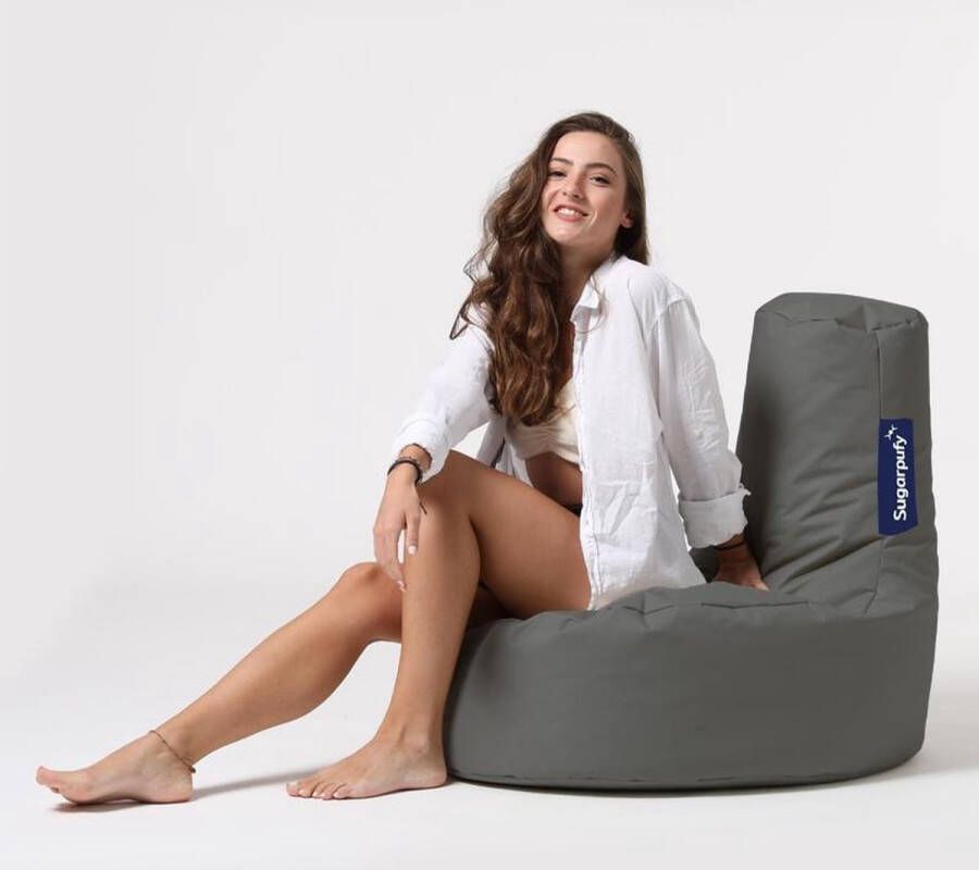 Xoft Living – Gaming Zitzak – Grijs – Ergonomisch – Teens & Volwassenen - Foto 2