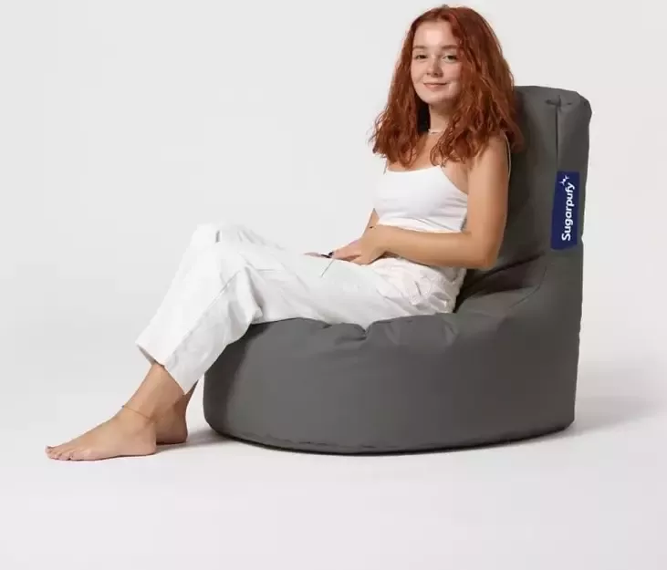 Xoft Living – Gaming Zitzak – Grijs – Ergonomisch – Teens & Volwassenen - Foto 3