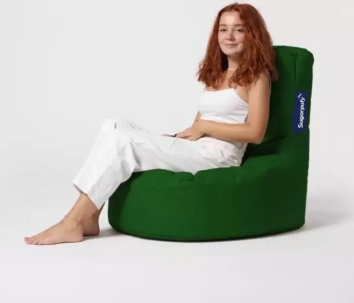 Trendy Home Sugarpufy Gamer Zitzak Teens Waterafstotend Groen - Foto 3