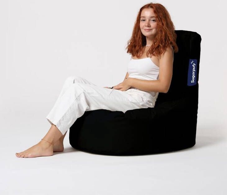 Sugarpufy Gamer Zitzak Teens Waterafstotend Zwart