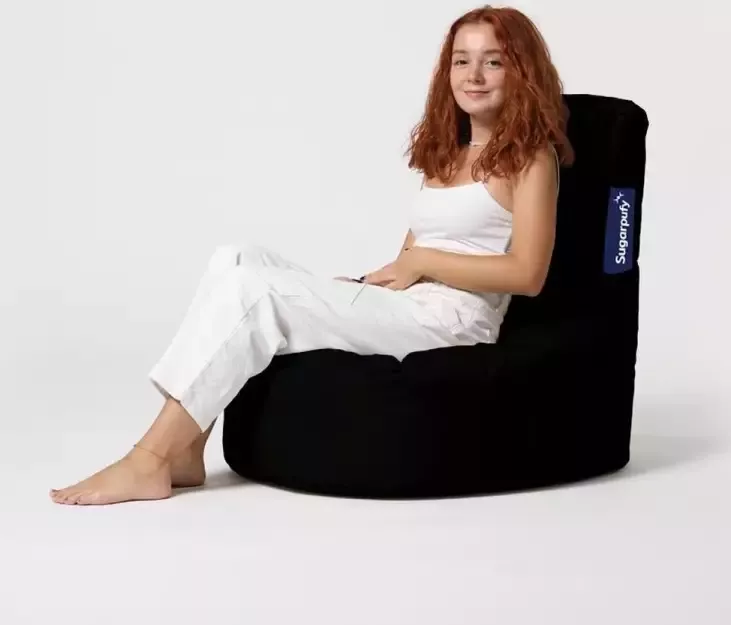 Xoft Living – Gaming Zitzak – Zwart – Ergonomisch – Teens & Volwassenen - Foto 3