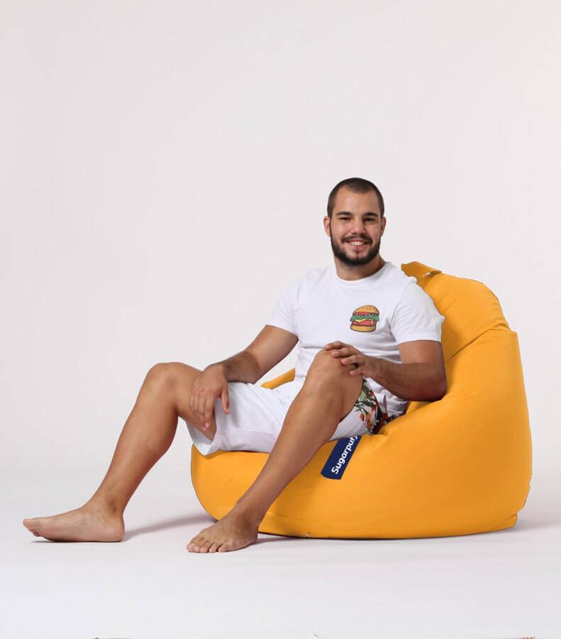 Xoft Living – Zitzak – Premium XXL – Geel – Waterafstotend - Foto 2