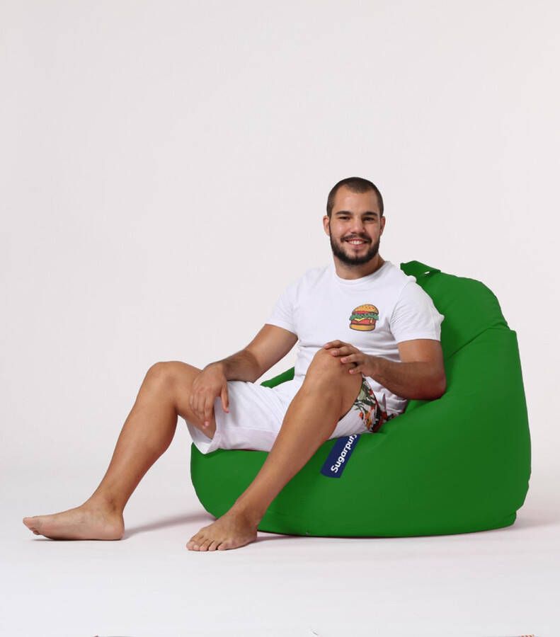 Xoft Living – Zitzak – Premium XXL – Groen – Waterafstotend - Foto 2