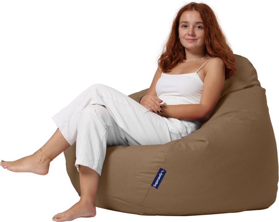 Xoft Living – Zitzak – Premium XXL – Mokka Bruin – Waterafstotend - Foto 2