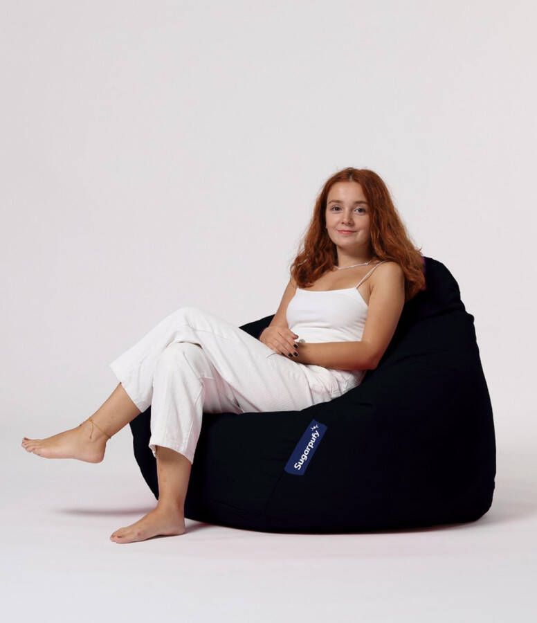 Xoft Living – Zitzak – Premium XXL – Zwart – Waterafstotend - Foto 3