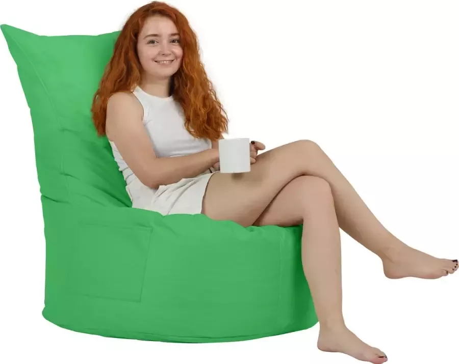 Xoft Living – Zitzak – Premium XXL – Groen – Waterafstotend - Foto 3