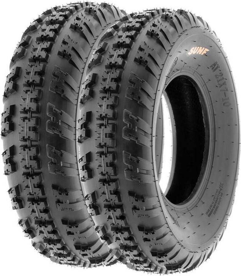 Sun-f A-031 Tl Atv-voorband Zilver 21 X 7 R10