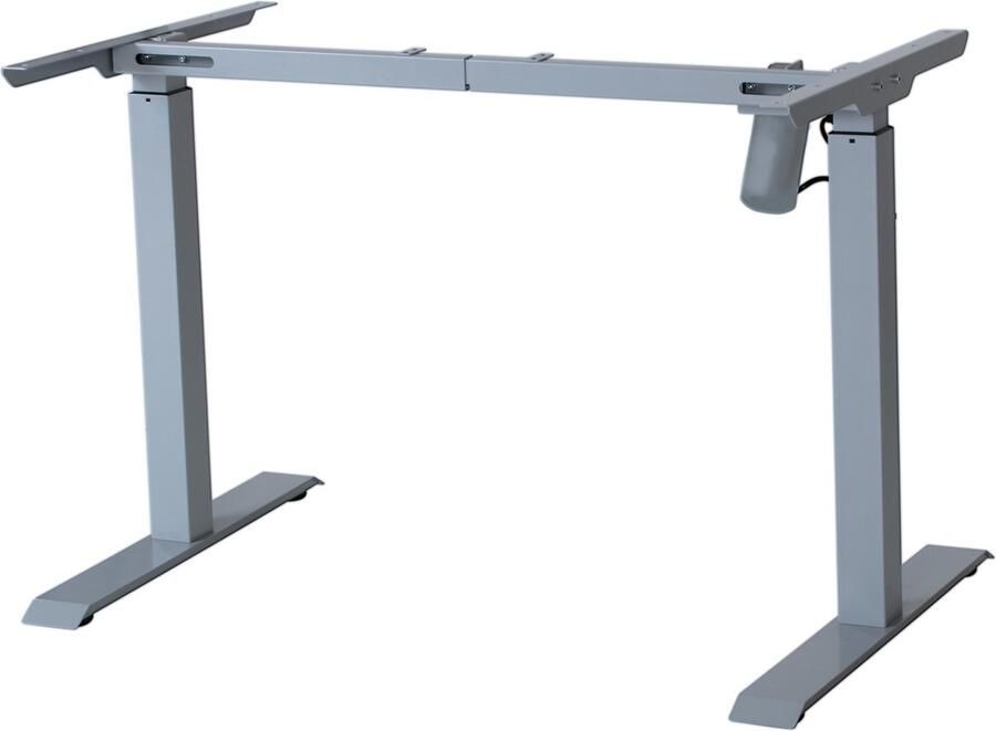 Sun-Flex DESKFRAME II aluminium zit-sta tafel electrisch in hoogte verstelbaar van 70-118 cm Staal minder dan 30 dB draagvermogen 120 kg met memory master 5 jaar garantie Zweedse kwaliteit