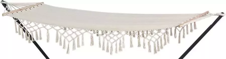 Sunburst Hangmat Macramé Beige