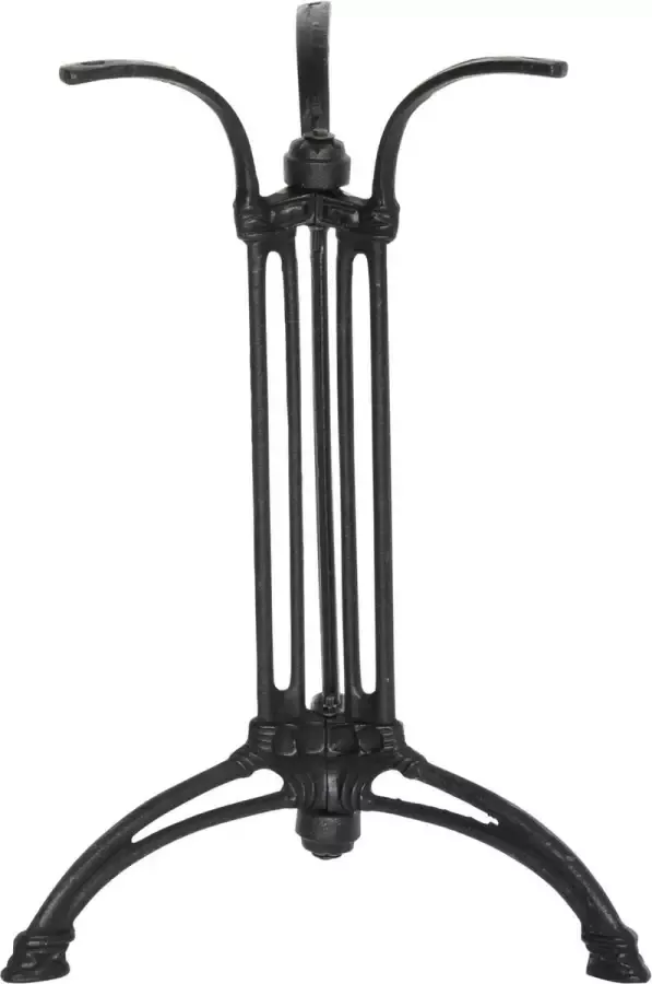 Sunburst Tafelonderstel gietijzer voor tafels Zwart