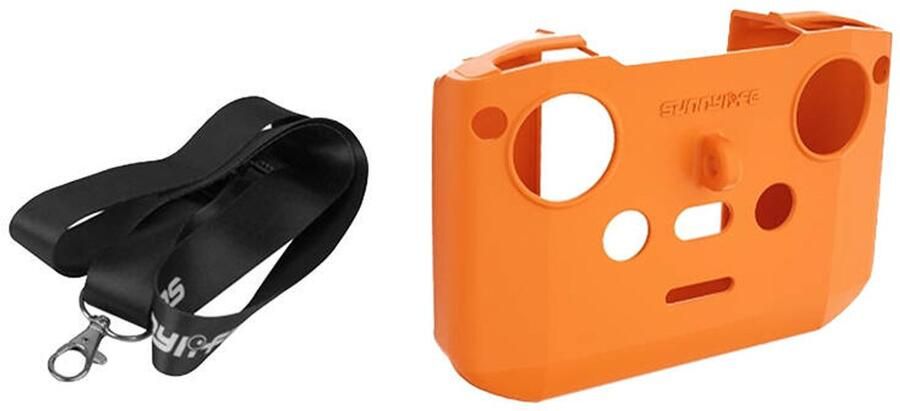 SunnyLife Siliconen Hoesje Voor Dji Rc-N1 Rc-N2 Rc-N3 (Oranje)