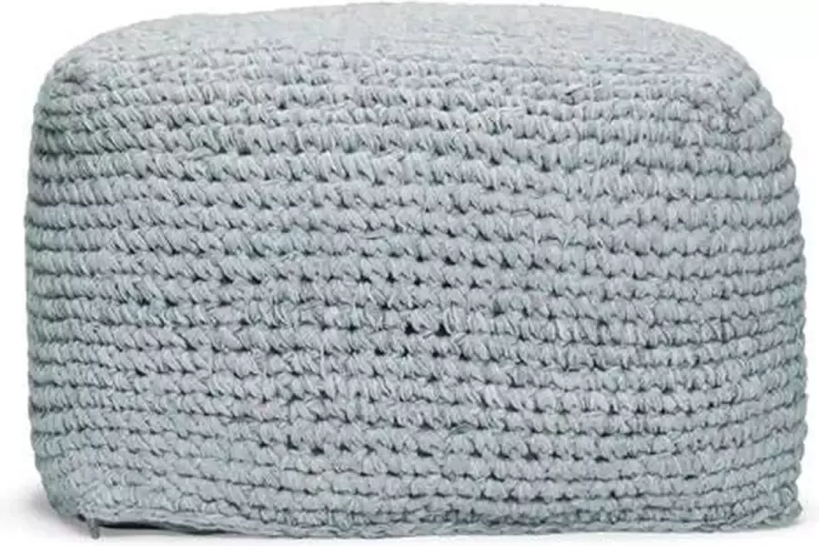 Suns poef arezzo 55x55x40 5cm blauw