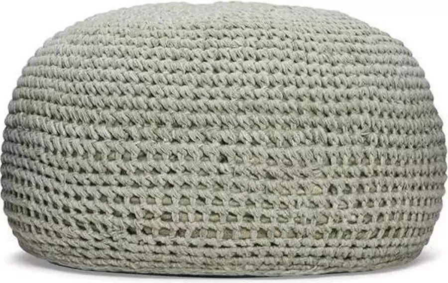 Suns poef arezzo 70x70x40 5cm groen