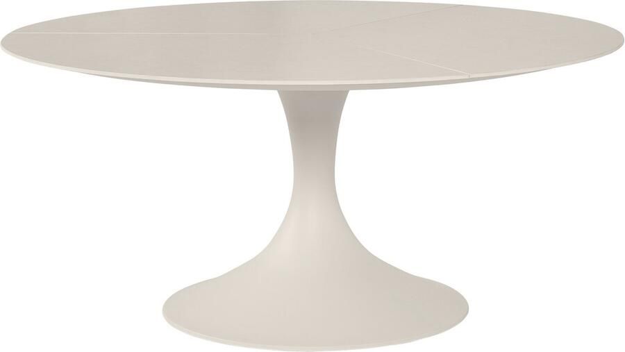 Suns Nova low dining tuintafel 170xH69 cm rond sintered stone camel sand