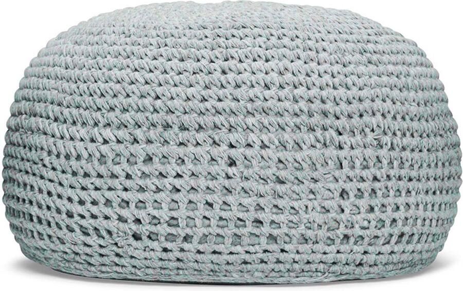 Suns poef arezzo 70x70x40 5cm blauw