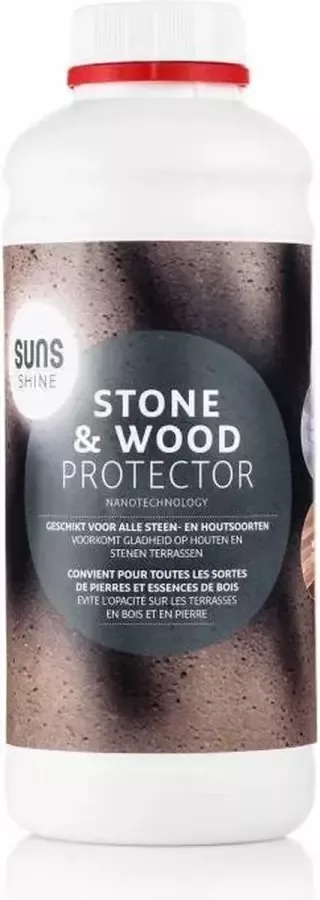 SUNS tuinmeubelen SUNS shine Steen- en houtprotector| 1000 ML