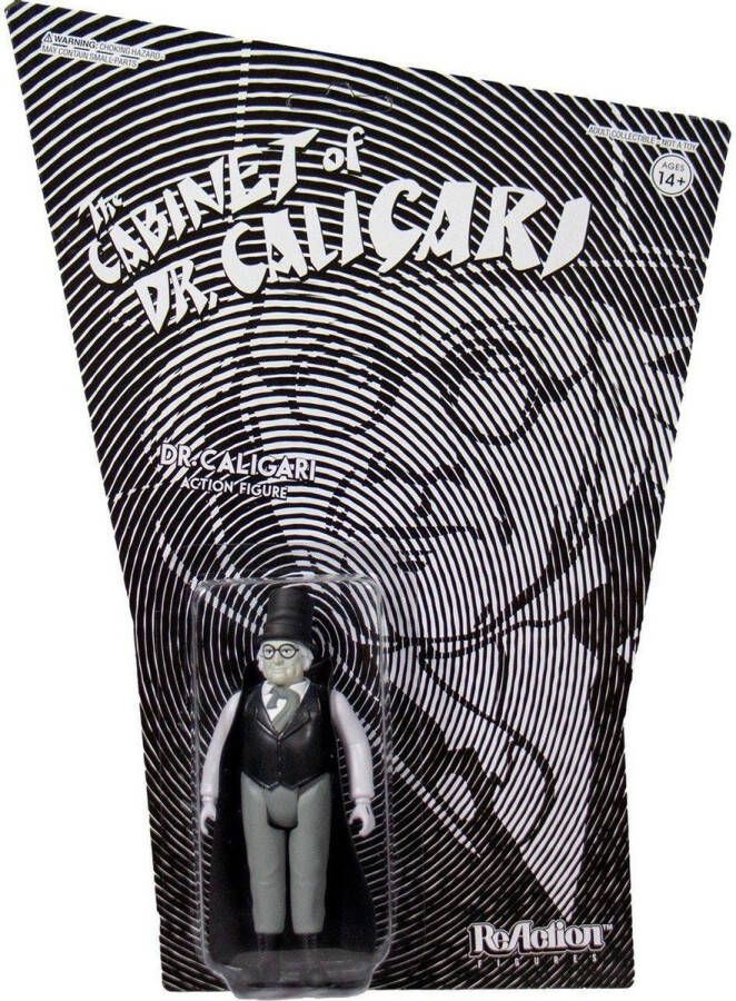 super7 The Cabinet of Dr. Caligari: Dr. Caligari 3.75 inch ReAction Figure