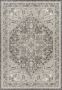 Surya Buitenkleed Balkon Terras Keuken Vintage Oosters Tapijt ELLY Antraciet Ivoor 120x170 cm - Thumbnail 2