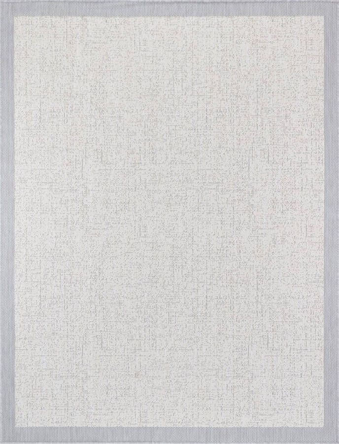 Surya Buitenkleed Balkon Terras Keuken Modern Scandinavisch Tapijt JODY Ivoor Grijs 160x213 cm - Foto 2