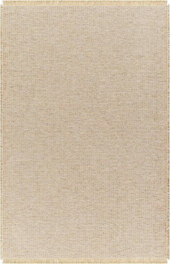 Surya Becki Owens x Woonkamer Slaapkamer Boho Tapijt van Jute PAVI LichtKastanje LichtBruin Grijs 120x170 cm