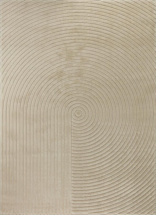 Surya Vloerkleed Woonkamer Slaapkamer Modern Scandinavisch Tapijt EMIKO Beige 200x275cm