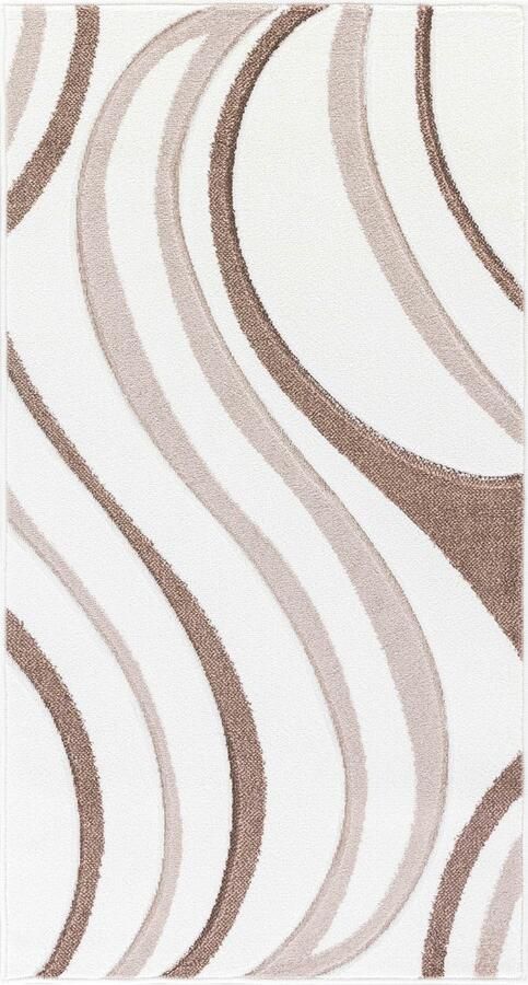 Surya Buitenkleed Balkon Terras Keuken Jute-Look Tapijt met Ruitpatroon TORI Beige 80x220 cm - Foto 2