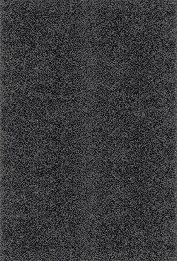 Surya Vloerkleed Woonkamer Slaapkamer Zacht Hoogpolig Shaggy Tapijt LILLY Effen Donkergrijs 200x290 cm - Foto 2