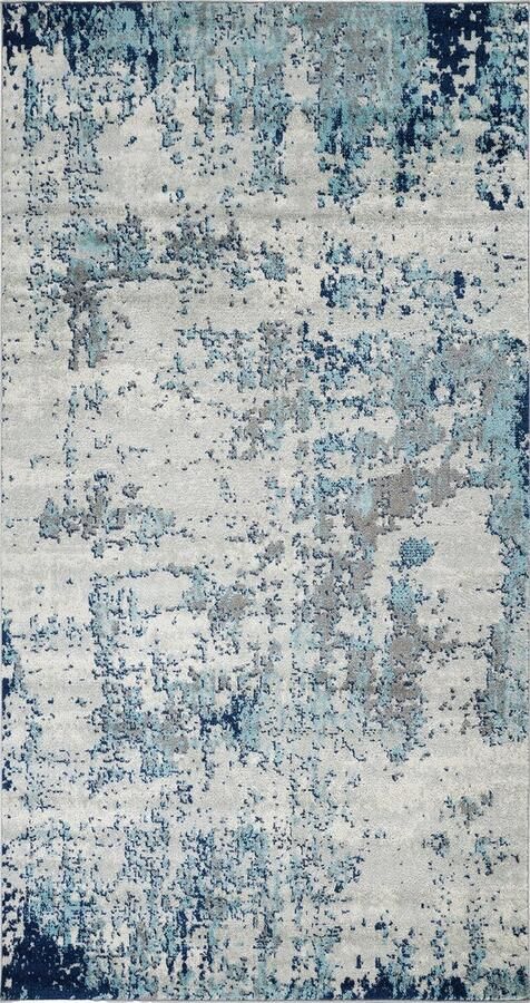 Surya SARAH Modern abstract design Blauw grijs
