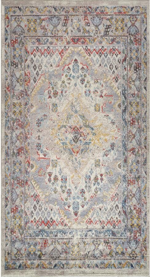 Surya tapijt Vintage oosters design JADE Meerkleurig taupe