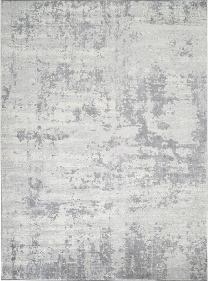 Surya Vloerkleed Woonkamer Slaapkamer Modern Abstract Tapijt VICTOIRE Grijs Ivoor 200x290 cm