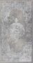 Surya Vloerkleed Hal- en SlaapKamer Vintage Oosters Loper Gang DEFNE Wit Grijs 80x150 cm - Thumbnail 2