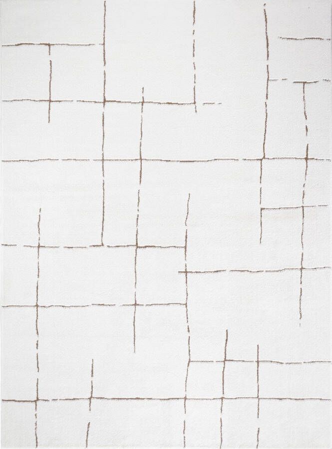 Surya Vloerkleed Woonkamer Slaapkamer Skandi Wabi Sabi vloerkleed AVA Ivoor Terracotta 160x213 cm - Foto 2