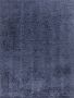 Surya Vloerkleed Woonkamer Slaapkamer Hoogpolig Shaggy Chic Effen vloerkleed Soso Effen Blauw 120x180 cm - Thumbnail 2