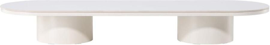 Svea Antonio ovale salontafel 60 x 190 cm beige