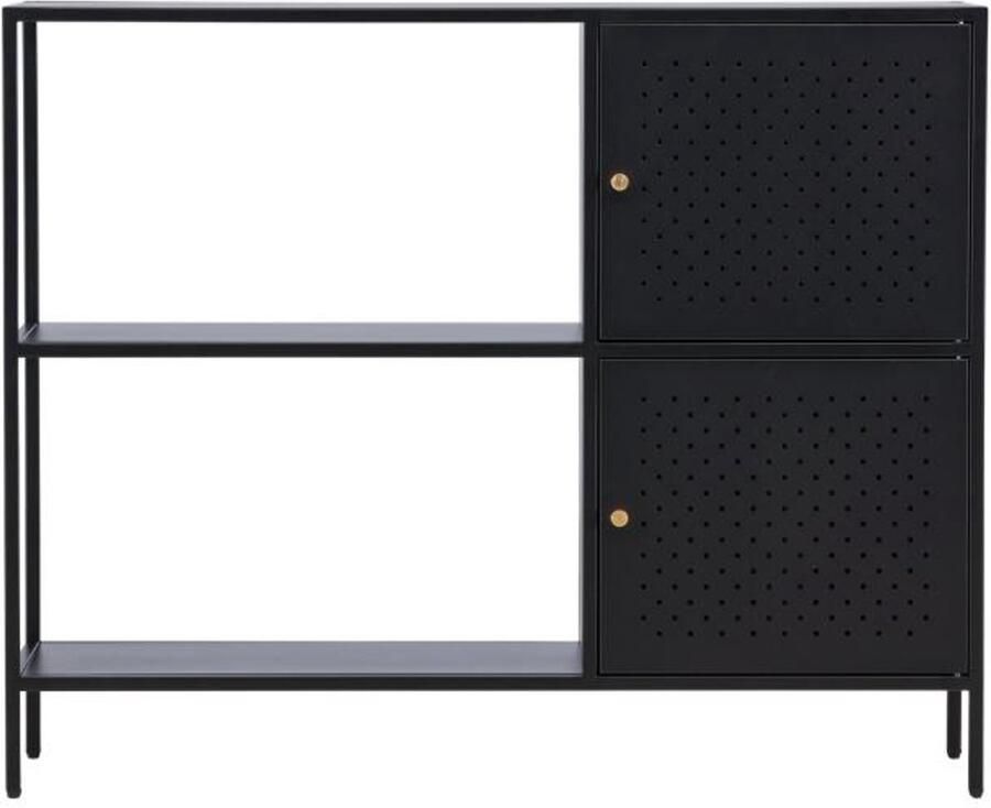 Svea Camilla wandkast 100 x 75 cm zwart