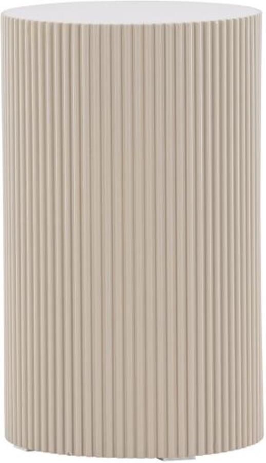 Svea Fabio ronde bijzettafel ø30 cm beige