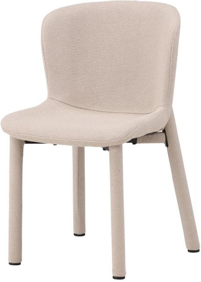 Svea Germano eetkamerstoel volledig boucle beige