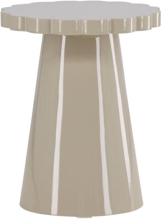 Svea Helena ronde bijzettafel ø45 cm beige - Foto 2