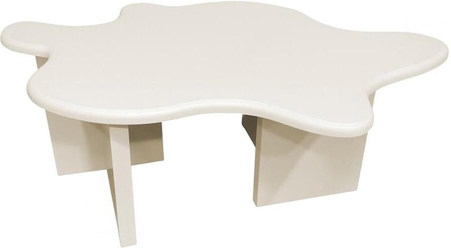 Svea Jensen organische salontafel 116 x 76 cm beige