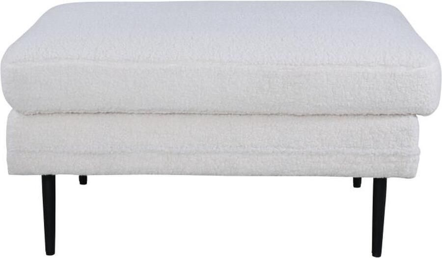 Svea Kira hocker teddy wit