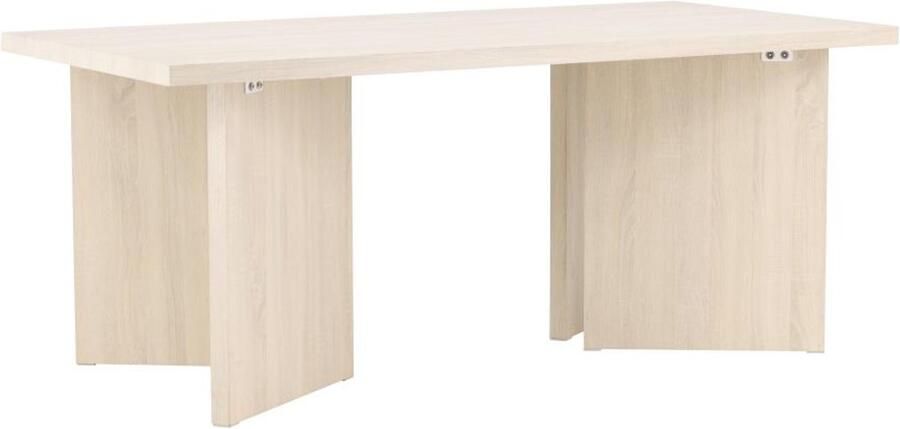 Svea Kiva rechthoekige eettafel 90 x 180 cm whitewash